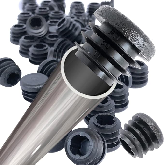 8 PCS Black Round Plastic Blan - Plastic Pipe Clip review and price