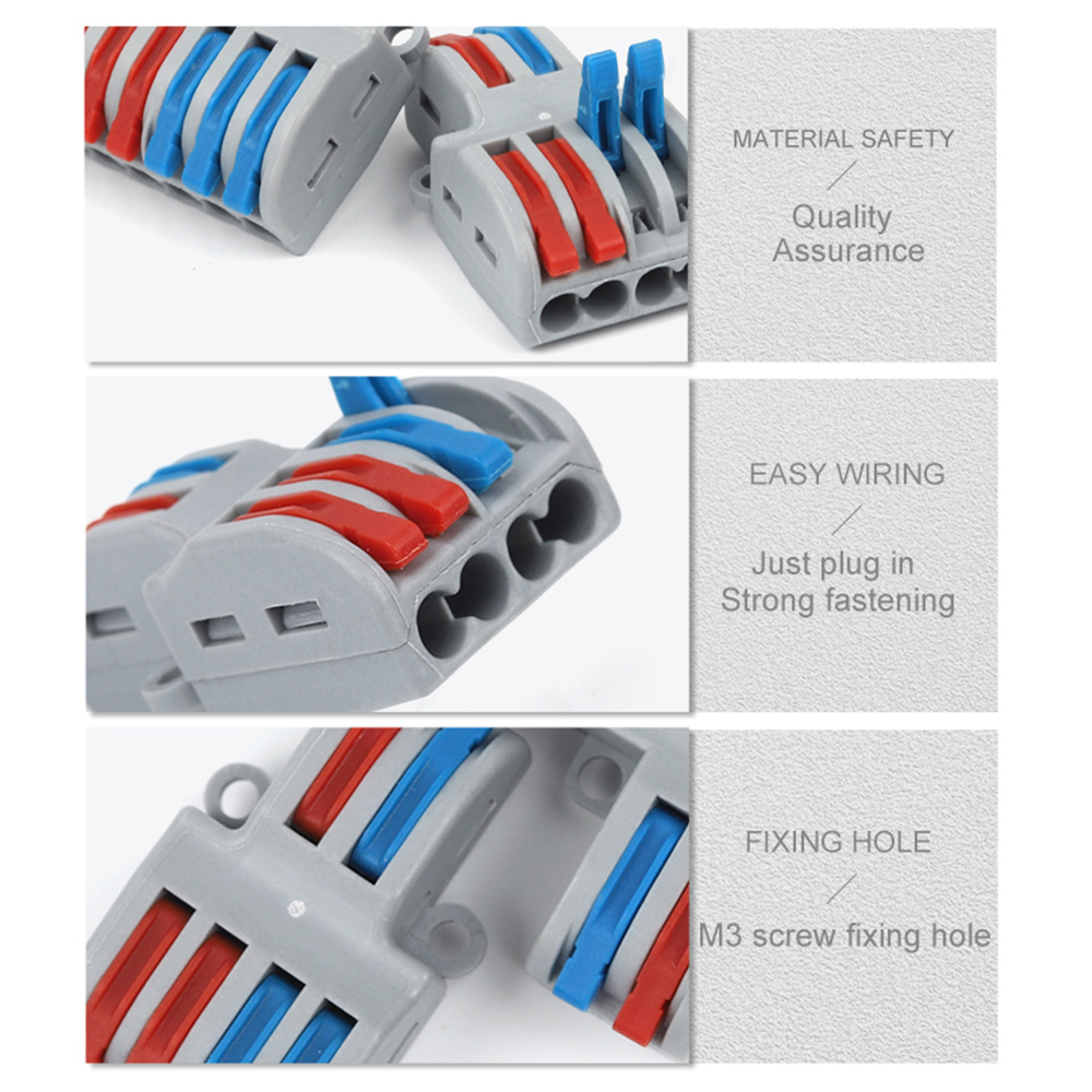 Quick Wire Connector Universal - Push Fit Connector review and price