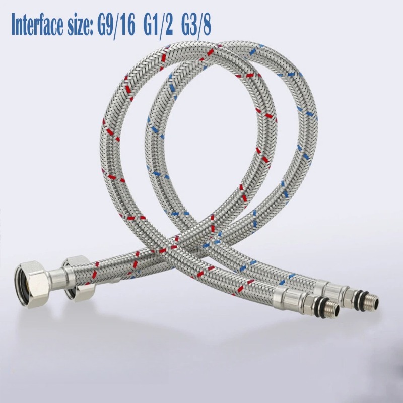 2PCS 60cm Flexible Plumbing Pi - Flexible Hose Braided review and price
