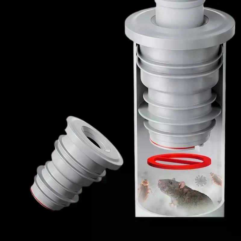 Bathroom Sewer Seal Ring Anti- - Drain Pipe Clip review and price