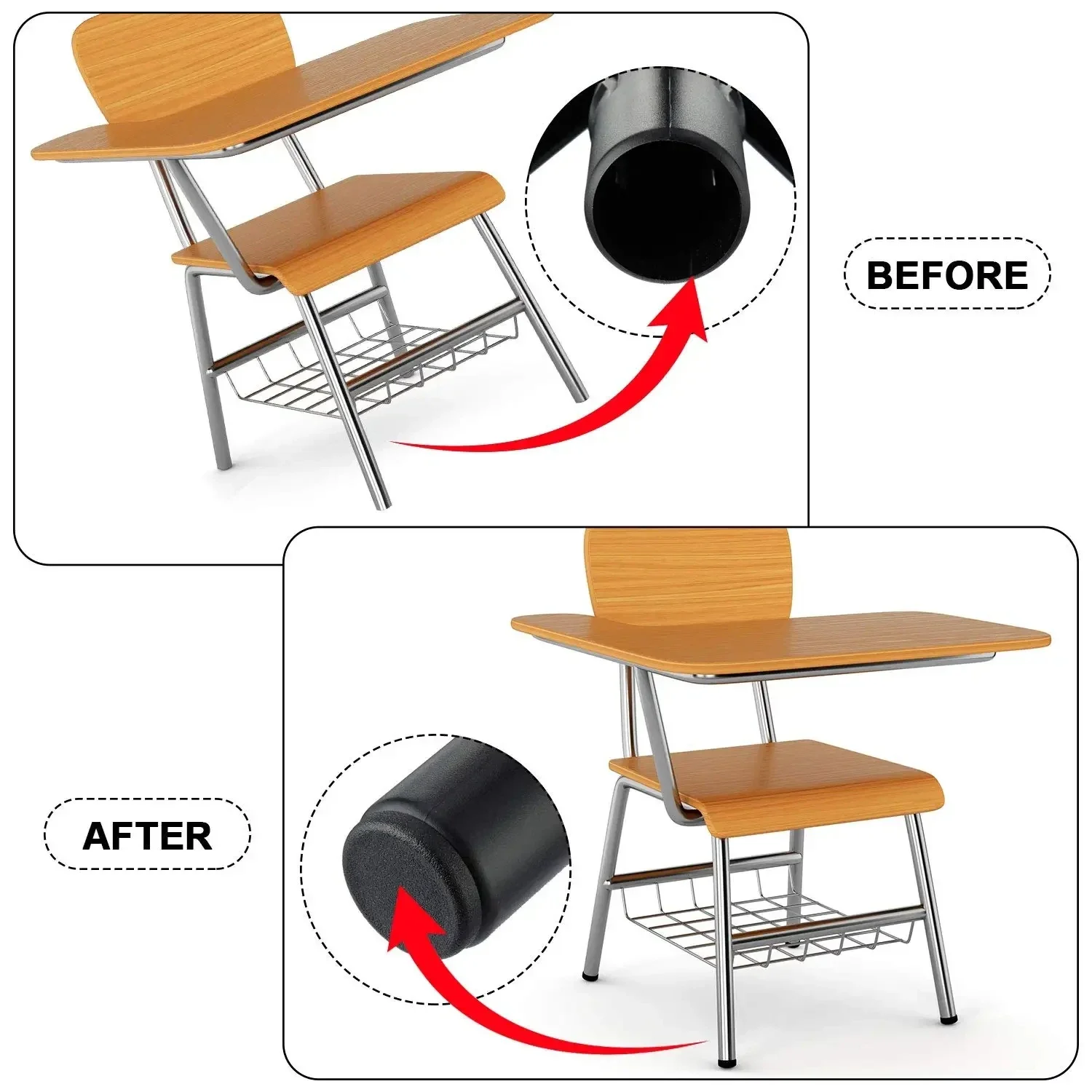 Black Round Pipe Plug 10-60mm  - Plastic Pipe Clip review and price
