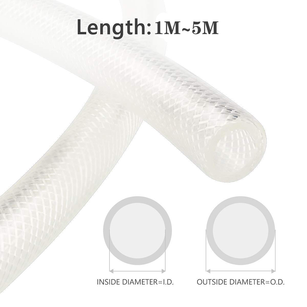 High Pressure Braided Clear PV - Flexible Hose Braided review and price