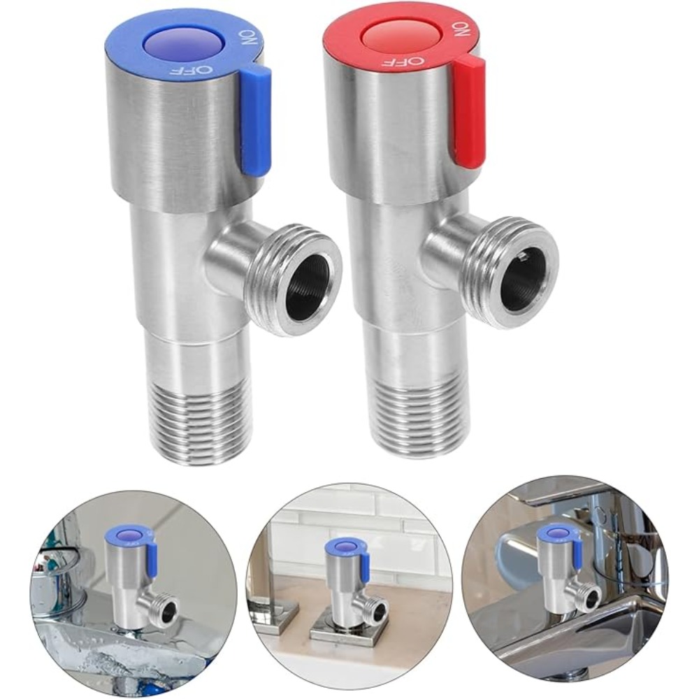 Stainless Steel Hot Cold Inlet - Toilet Fill Valve review and price