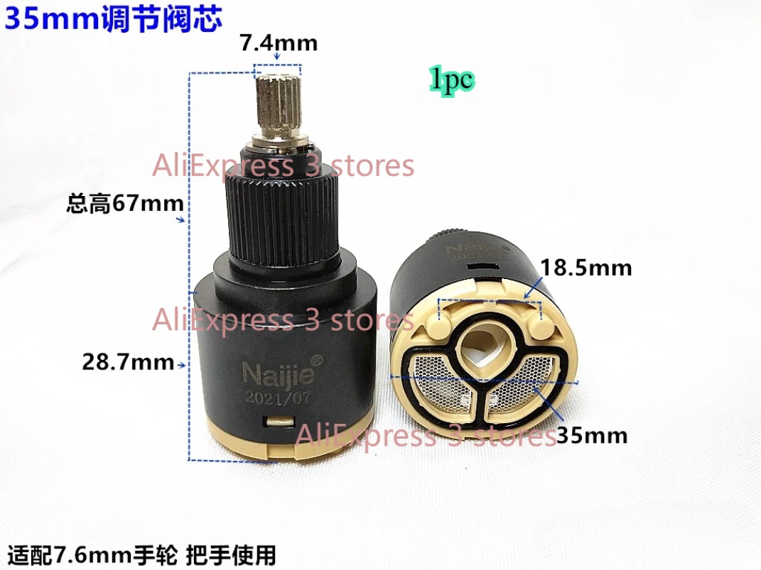 1pcs 28mm/35mm/40mm Water Mixe - Basin Mixer Cartridge review and price