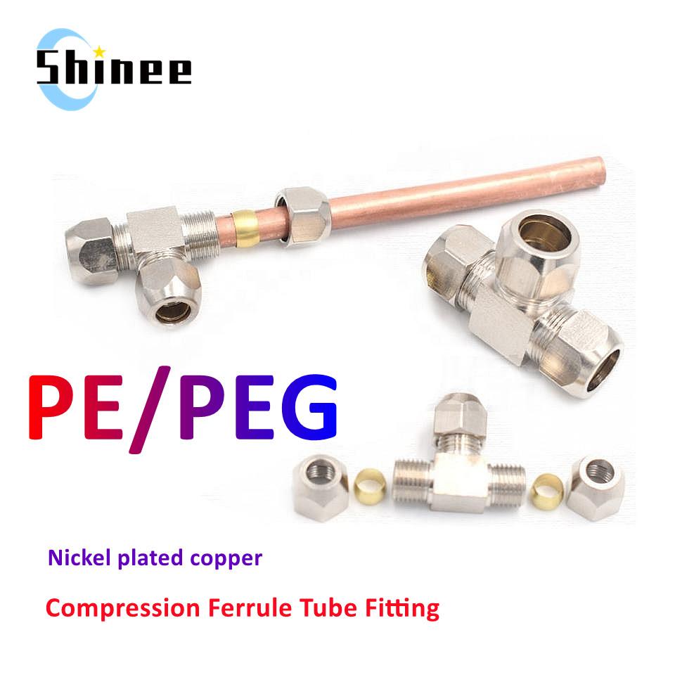 1PCS Pneumatic Fittings Brass  - Compression Fitting Brass review and price
