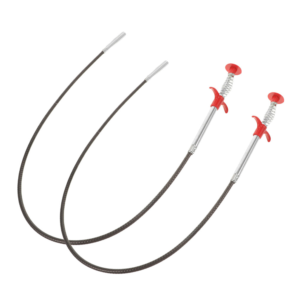 2Pcs Household Four-Claw Pipe  - Drain Snake Flexible review and price