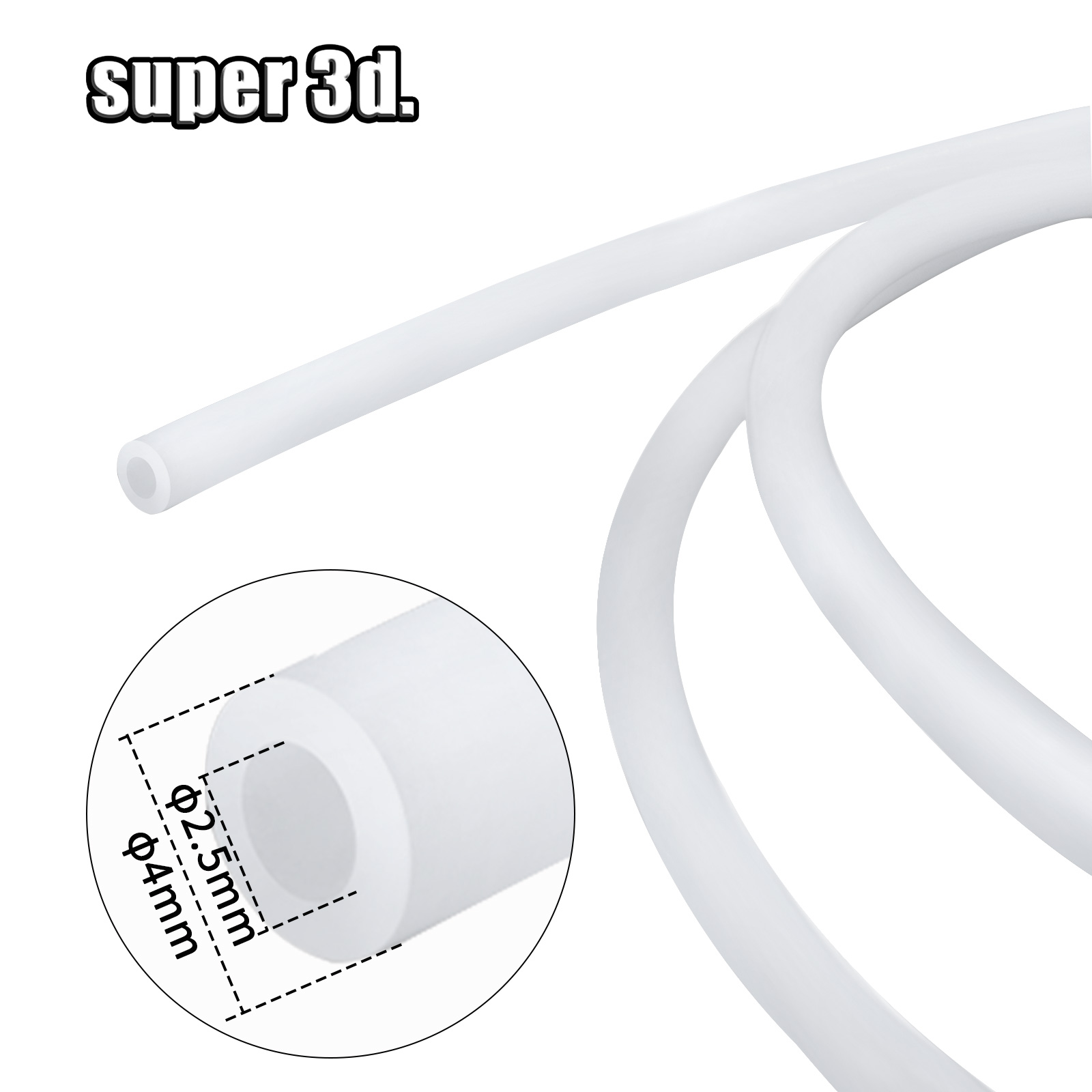 PTFE Tube 3D Printer 2.5mm 4mm - Ptfe Tape Thread review and price