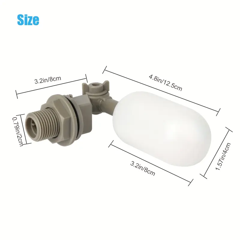 4Pcs Farm Cattle Plastic Water - Float Ball Valve review and price