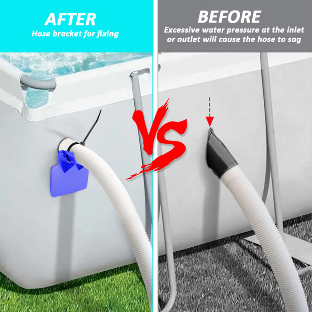 Swimming Pool Pipe Holder Moun - Plastic Pipe Clip review and price