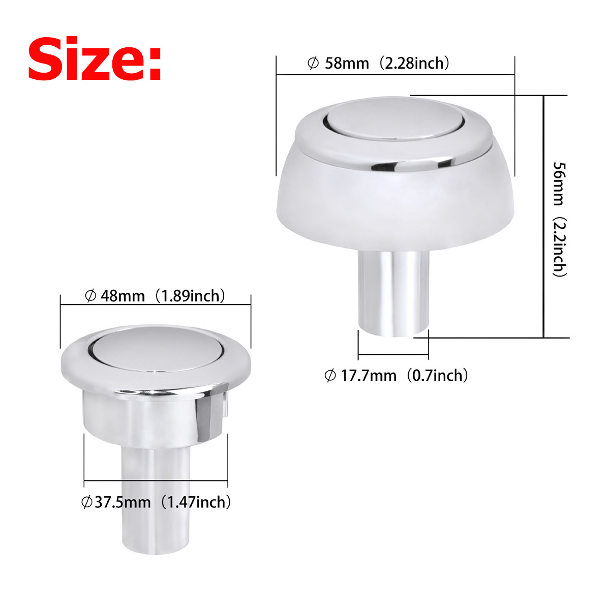1Pcs/2Pcs 48mm Toilet Single P - Toilet Fill Valve review and price