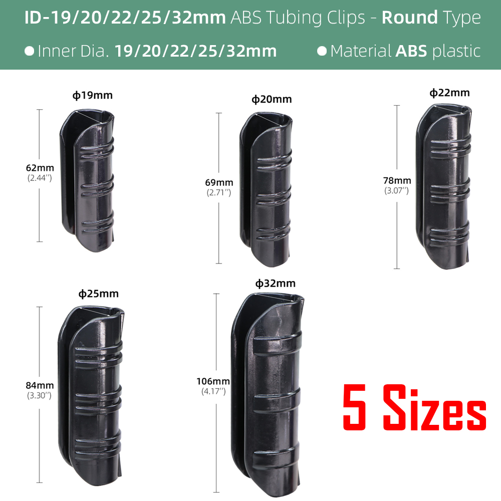 30PCS 19/20/22/25/32MM Garden  - Plastic Pipe Clip review and price